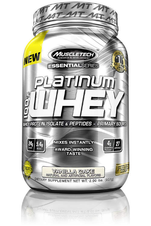 Muscletech Essential 100% Whey 907 гр / 2lb