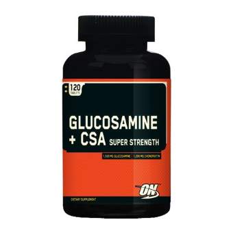 Optimum Nutrition Glucosamine + CSA Super Strength 120 табл.