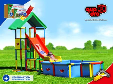 Детский игровой комплекс Universal + PoolLarge + ModularSlide