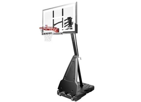 Баскетбольная стойка Spalding Portable 54 Glass Hybrid арт 71674CN