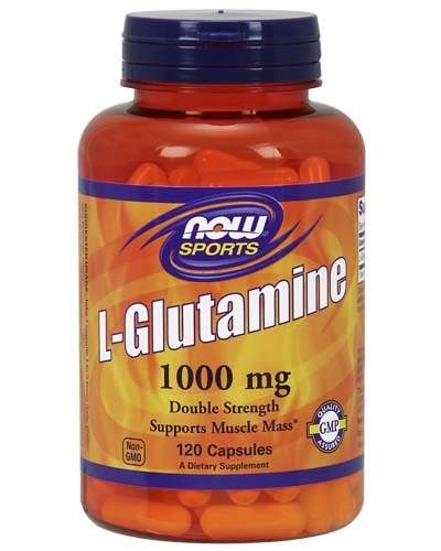 Now L-Glutamine 1000 mg 120 caps